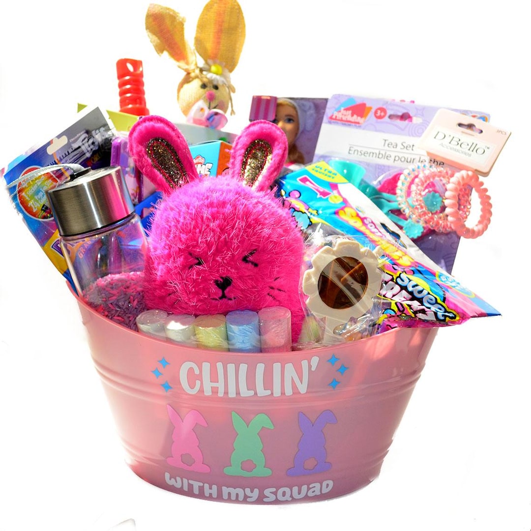 Deluxe Girls Easter Basket; Prefilled Easter Basket; Toy Filled Easter ...
