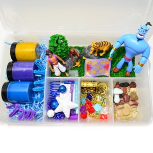 Homemade Themed Playdough Kit, Sensory Bin, Montessori, Busy Box, Sensory Kit, Sensory toy, Play dough Kit, Gifts for kids
