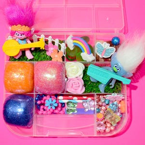 Themed Homemade Sensory Playdough Kit, Sensory Bin, Montessori, Busy Box, Sensory Kit, Sensory toy, Play dough Kit, Gifts for kids