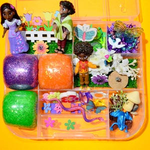 Themed Homemade Sensory Playdough Kit, Sensory Bin, Montessori, Busy Box, Sensory Kit, Sensory toy, Play dough Kit, Gifts for kids