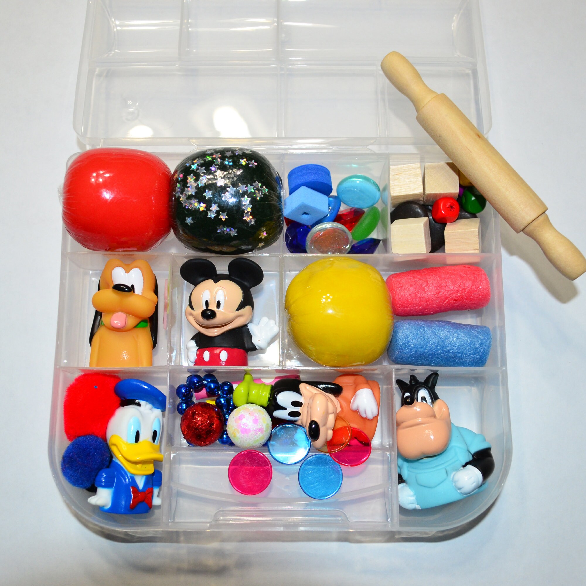 Mickey Mouse Sensory Play Dough Kit Playdough Kit Playdoh Etsy