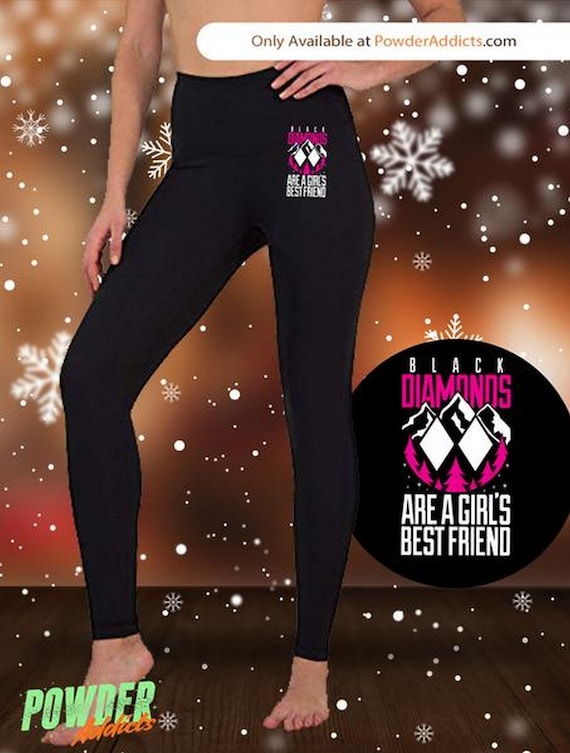Black Diamonds Are A Girls Best Friend Women's Embroidered