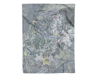 Couverture de carte des pistes de ski de Crested Butte, Colorado