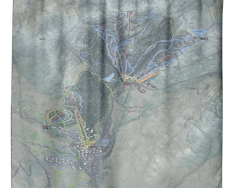 Smugglers Notch Resort Map Smugglers Notch Map - Etsy