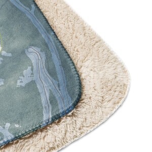 Winter Park, Colorado Ski Resort Map blanket