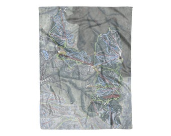 Carte blanche de la station de ski de Deer Valley, Utah