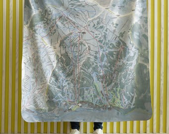 Snowbird, Utah Ski Resort Map Blanket