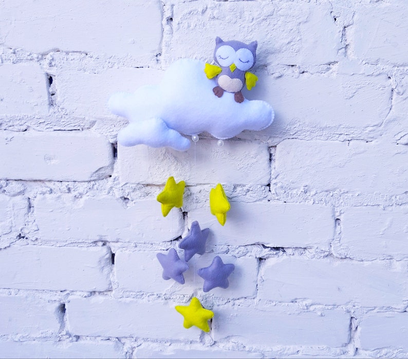 Mobiles Kids Room Baby Mobile Wall Hanging Decoration Felt Mobile for Baby Baby Pendant Felt name banner Nursery Decor Baby Mobiles