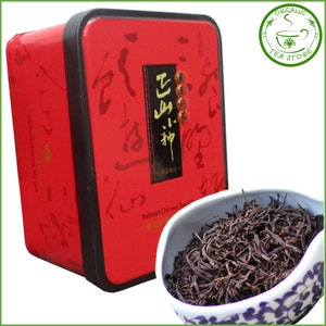 High A Quality Black Tea, organic Lapsang Souchong Black Tea, Chinese 100% Natural Tea, 60g Zheng Shan Xiao Zhong Tea, gift BOX packing