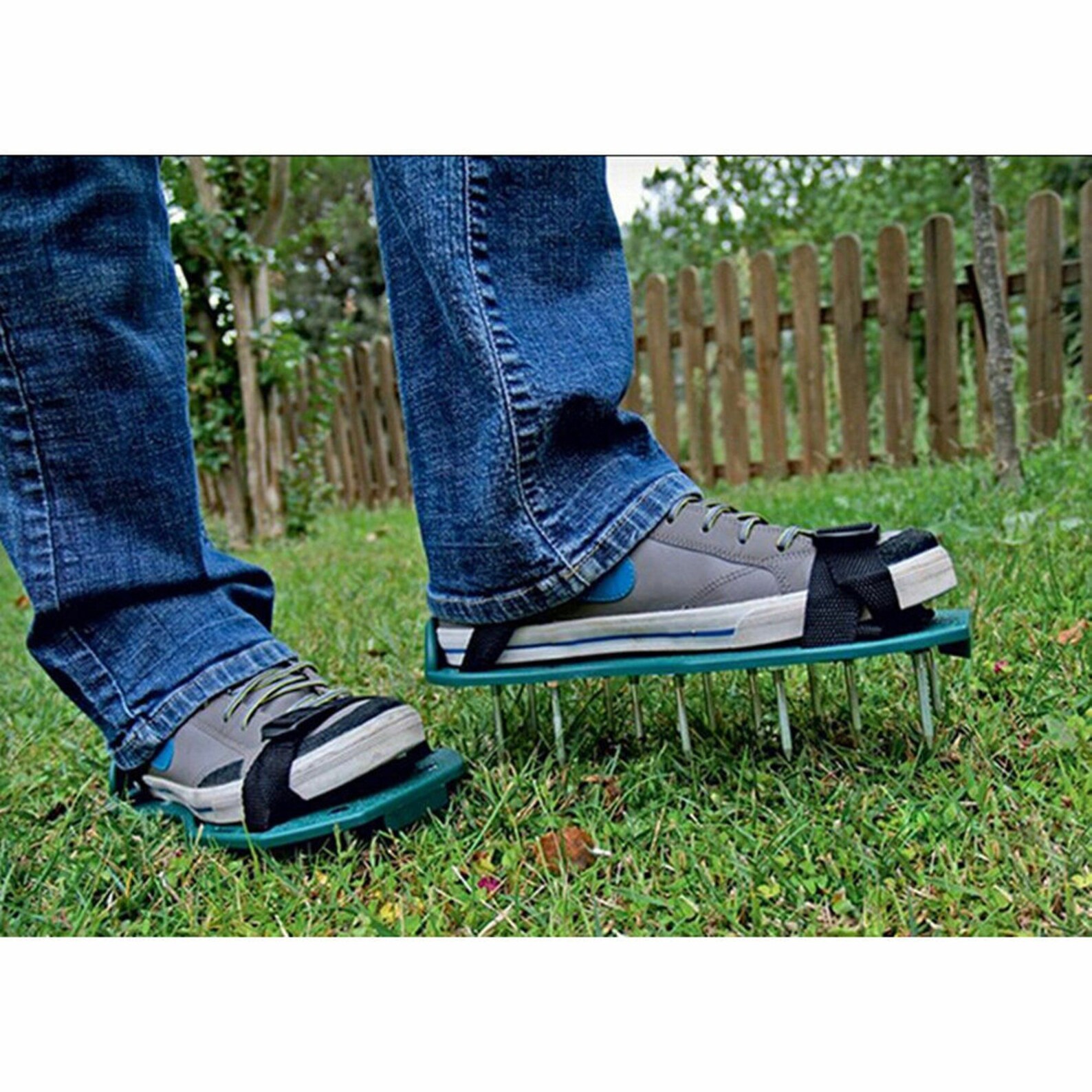 Lawn Aerator Aerating Shoes Sandals 13 X 5cm Spikes per Shoe Etsy