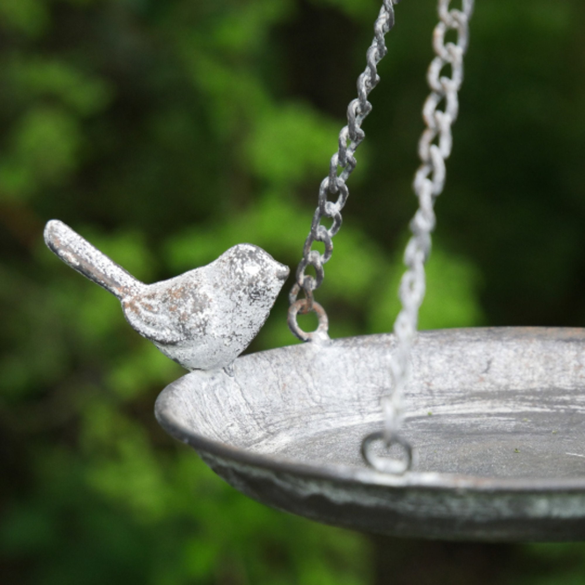 Hanging Chain Bird Feeder For Wild Birds Rustic Antique Etsy