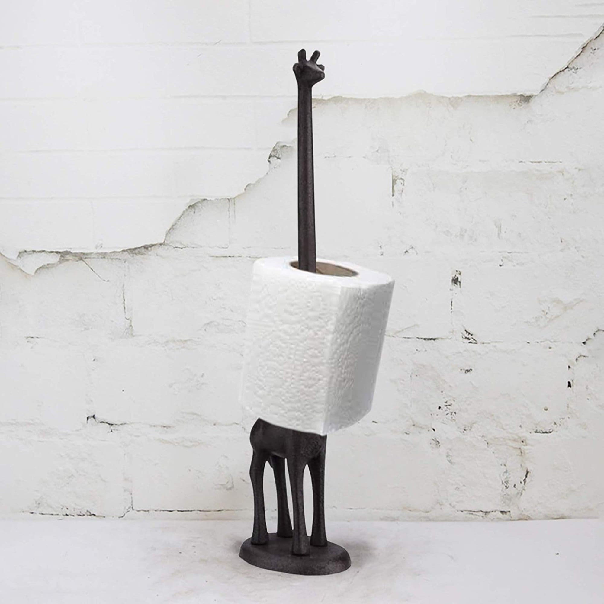 Novelty Free Standing Giraffe Toilet Roll Stand Holder Vintage Etsy