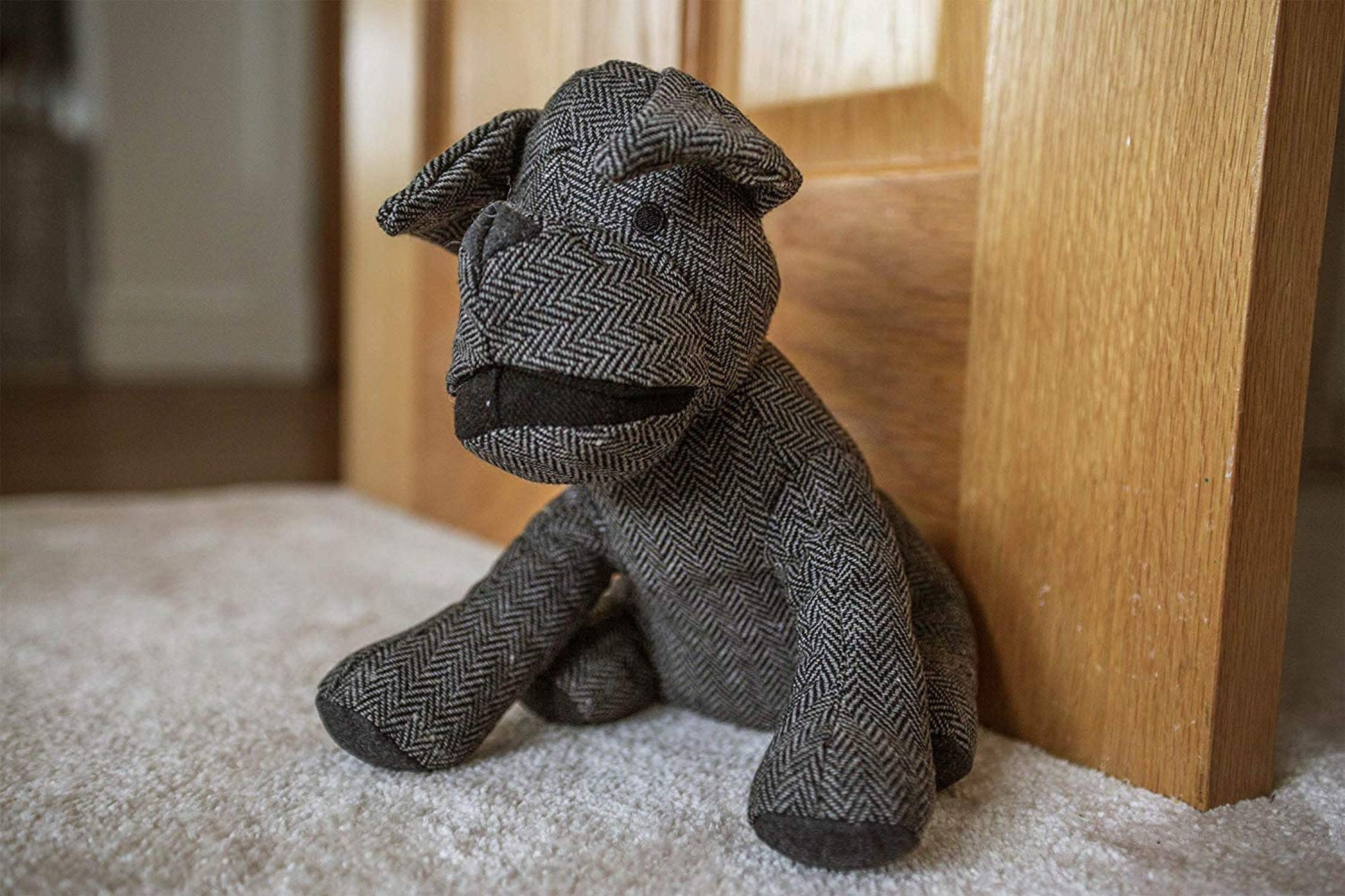 Handmade Novelty Animal Door Stops Heavy Weighted Cuddly Plush Etsy