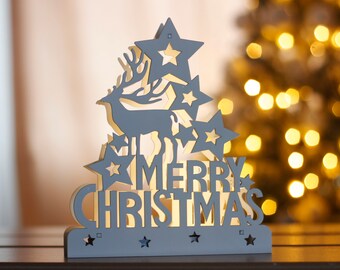 Christmas Light Sign | Etsy Uk