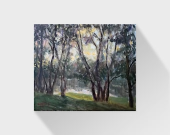 Original Ölgemälde, Landschaftsmalerei, Landschaftsmalerei, große Wandkunst, Leinwand Kunst, Landschaftsmalerei, Ukrainische Kunst, impressionistische Kunst