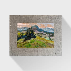 Ukrainian oil painting, Carpathian hills painting, Ukrainian painter, Ukrainian landscape, Original picture on canvas, Ukrainian decor