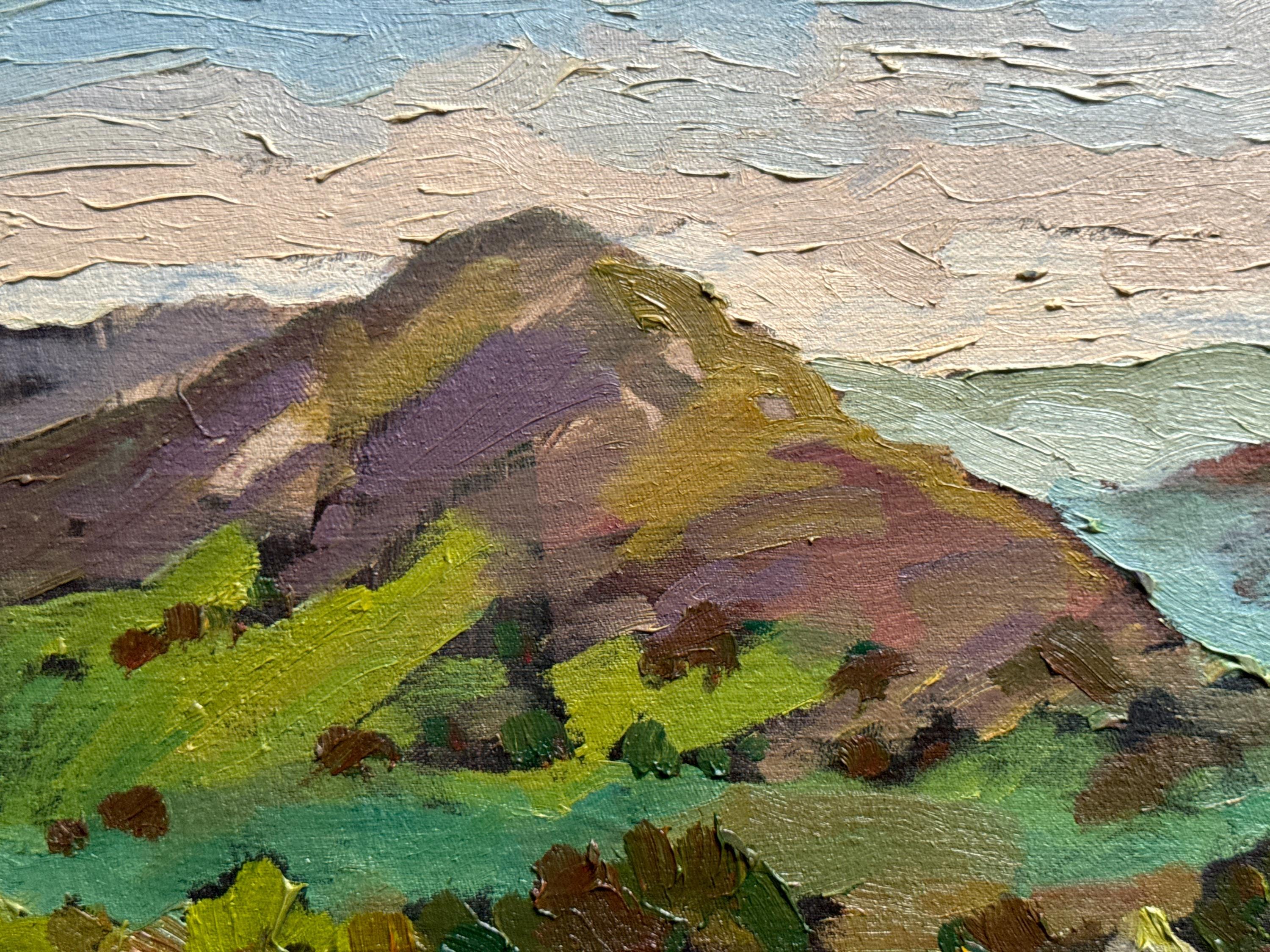 Original Oil Painting, Modern Art, Landscape Painting, Large Wall