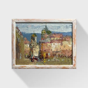 Ukrainian oil painting, Market square in Lviv painting, Ukrainian painter, Ukrainian cityscape, Original on canvas, Ukrainian decor