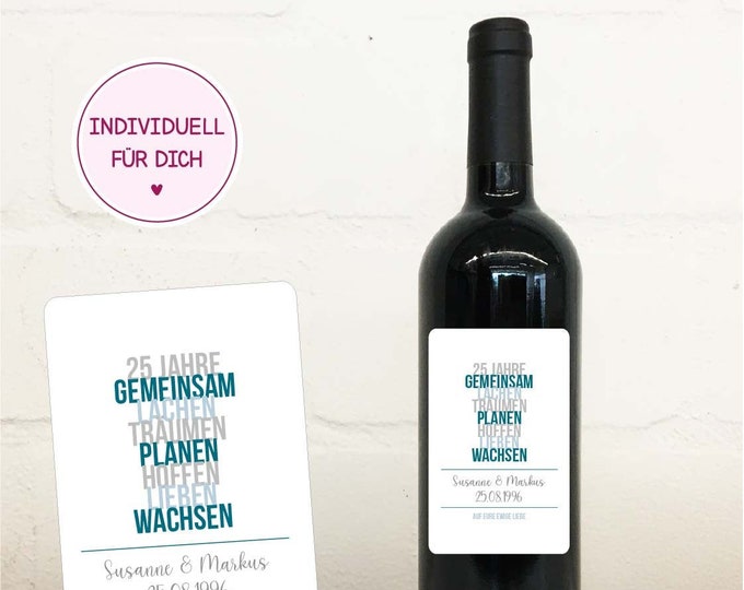 Aufkleber, Flaschenetikett, Dekor 3