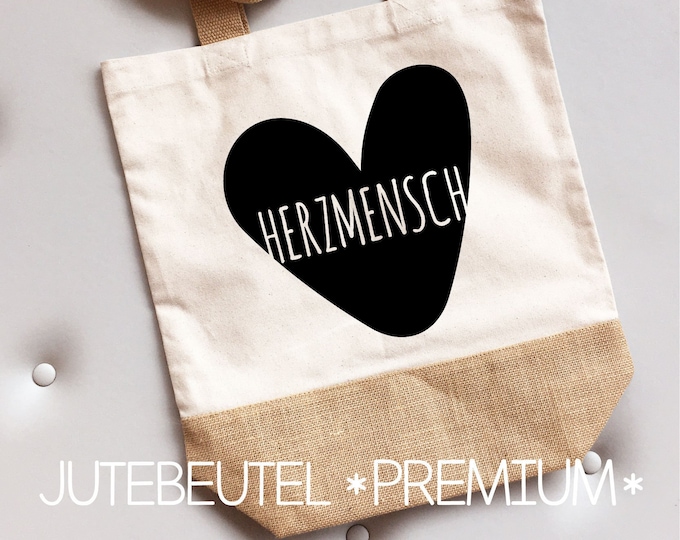 Jutebeutel, Herzmensch