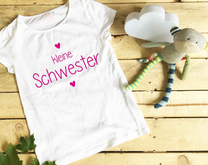 Iron-on image "little sister", decor 1