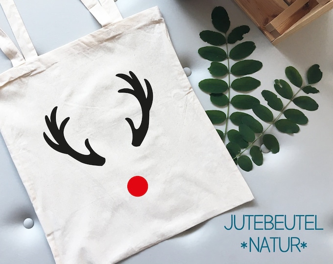 Jute bag, Christmas, decoration 1