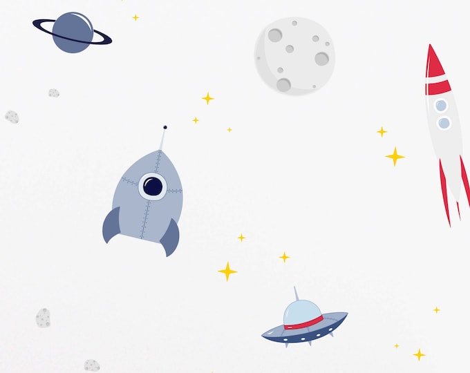 Wandtattoo, Weltraum