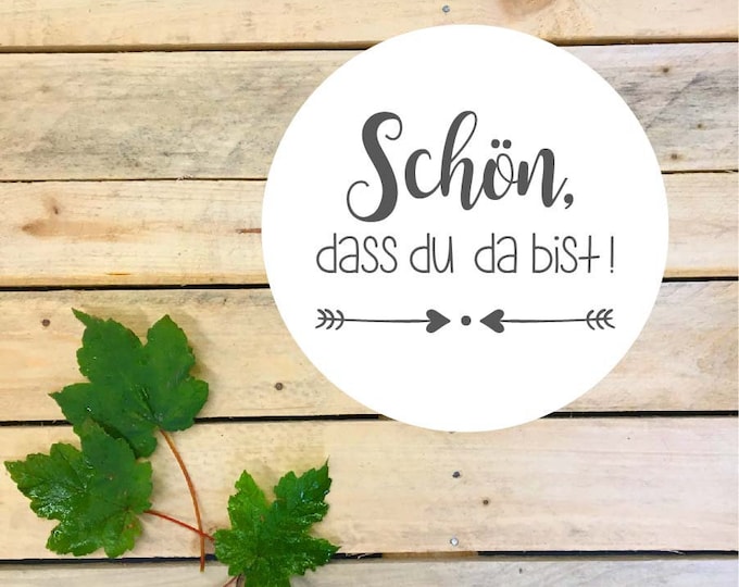 Aufkleber für Hochzeit (10 Stk), Dekor 13