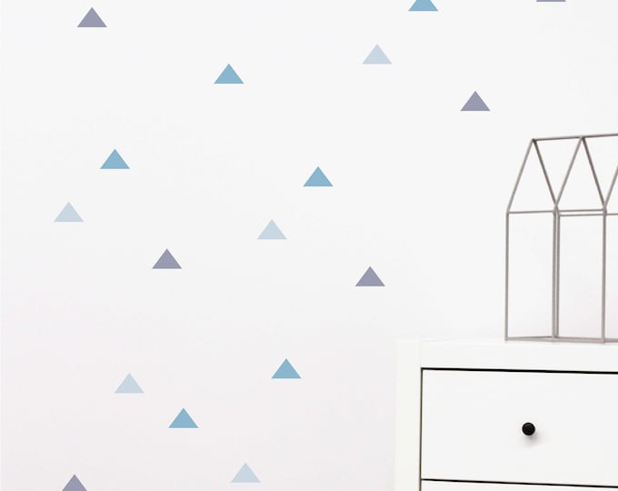 Wandtattoo, Dreiecke, Dekor 1