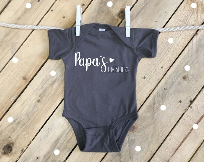 Iron-on image "Papa's favorite", decor 1