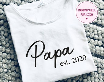 tableau thermocollant personnalisé "Papa est", plusieurs tailles et couleurs au choix, décor 2