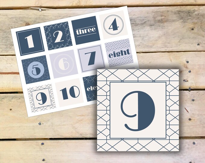24 Stickers, Advent Calendar, Decor 8