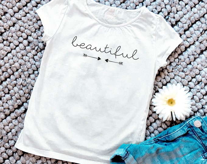 Iron-on patch "beautiful", several sizes and colors to choose from