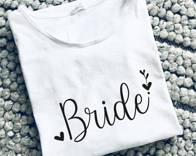 Iron-on image bride and team bride, decor 5