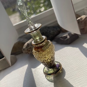 Mini Size Egyptian Glass Genie In a Bottle Manifestation Oil| Blessed Oil| Jezebel Oil| Intention Oil| Anointing Oil| Ritual Oil| Spell Oil