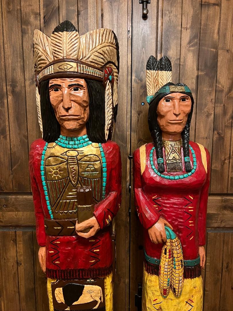 Vintagecigarindians - Etsy