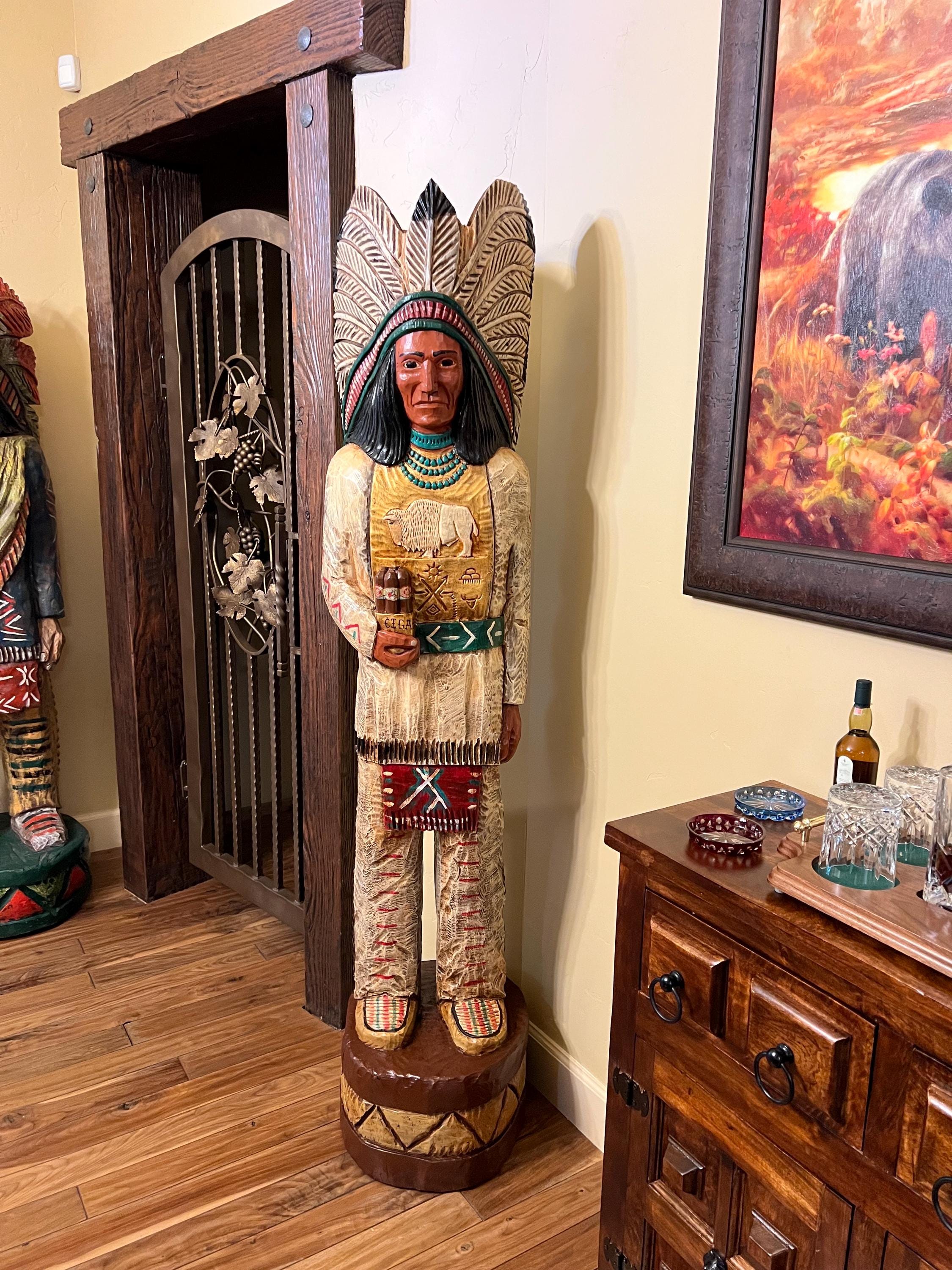 Cigar Store Indian - Etsy