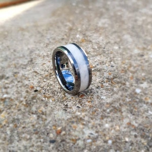 Crushed Mondstein Ring | Juni Geburtsstein Ring | Weißer Ring | Wolfram Ring