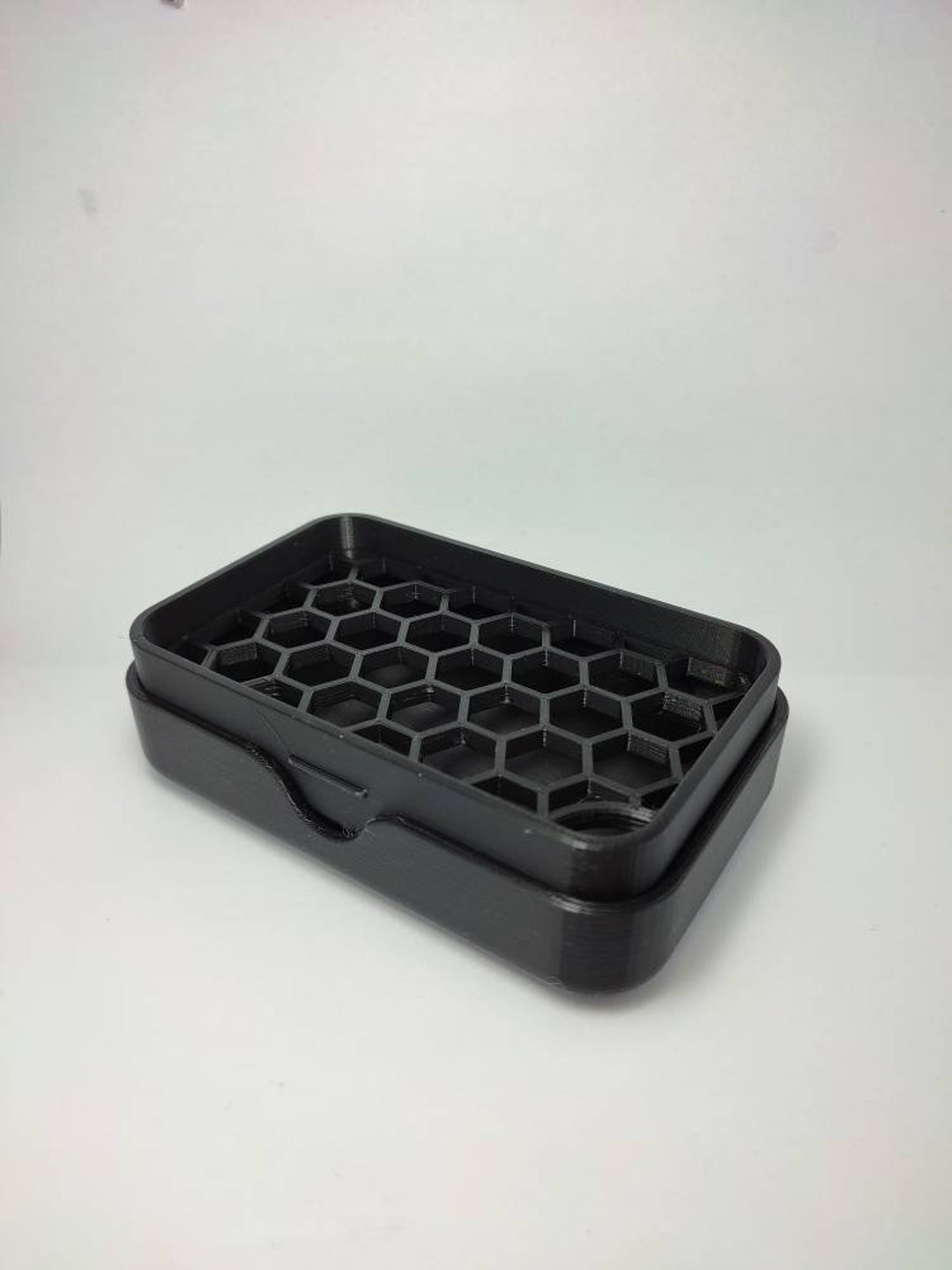 Large Travel Soap Dish for on the Go With Lid and Drip Tray Etsy