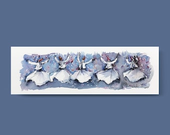 Original Tanzende Derwische Tanzende Kunst