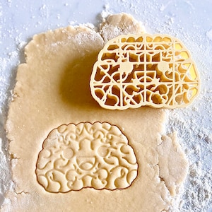 Cortador de biscoitos cerebrais ou cortador de massinha