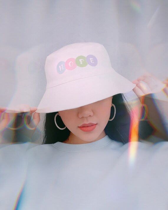 BTS J-hope 'HOPE' Pastel Bucket Hat 100 