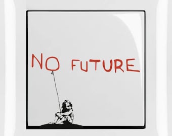 Light switch sticker | Banksy | NO FUTURE | Sticker | 5.4 x 5.3 cm