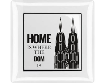 Lichtschalter-Sticker | Home is where the Dom is | Köln | Aufkleber | 5,4x5,3cm