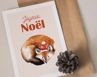 Carte de voeux "Joyeux Noël"