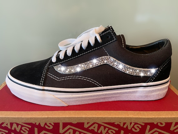 Custom glitter deals vans