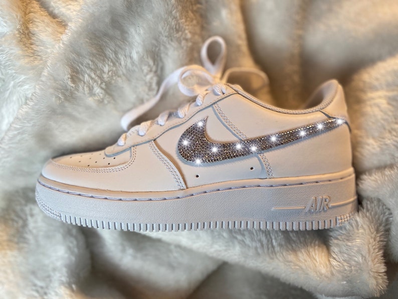 nike air force glitter swoosh