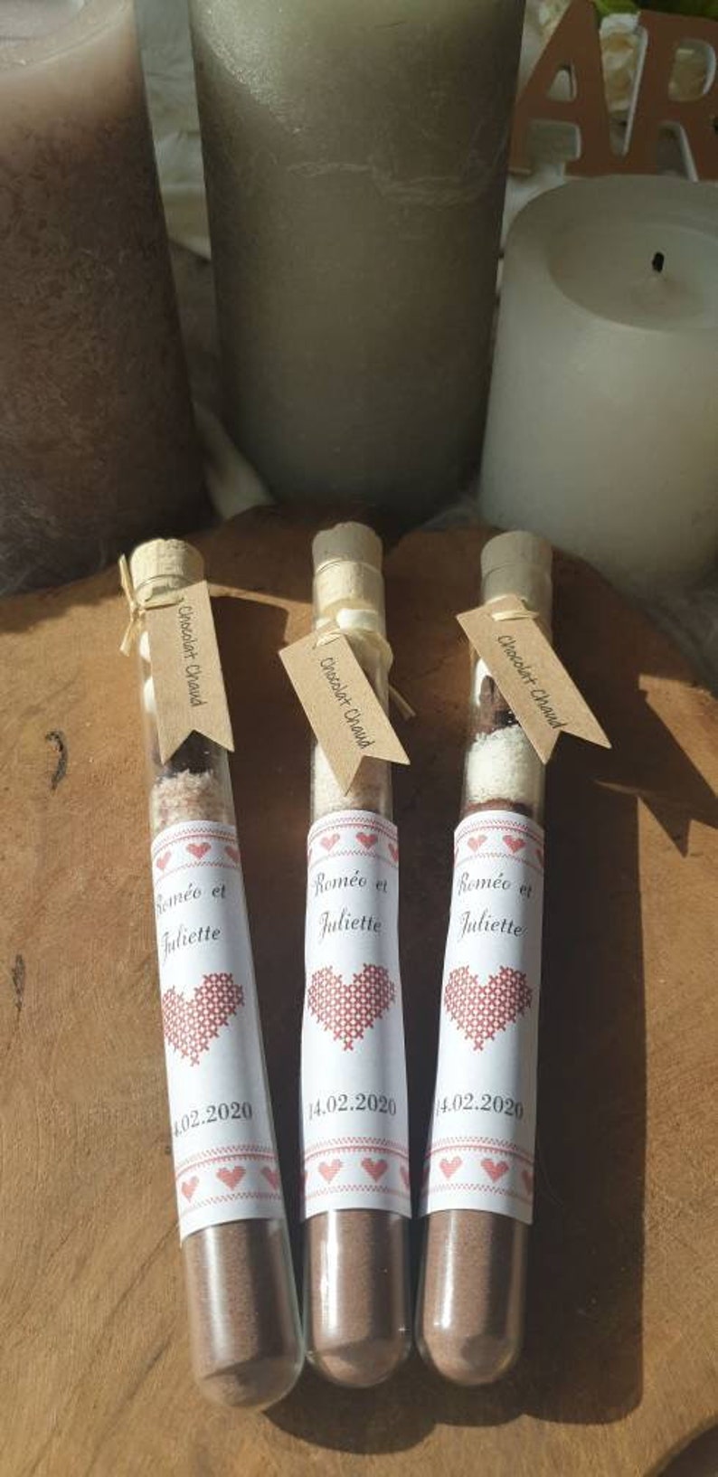 10 hot chocolate vials