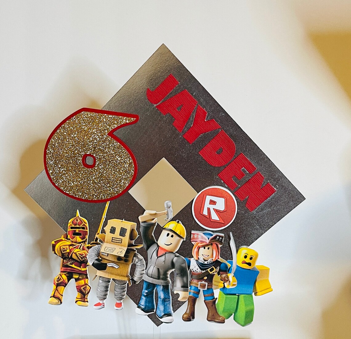 Roblox Make Your Own Cake Topper Cut File Png Cricut | Etsy
