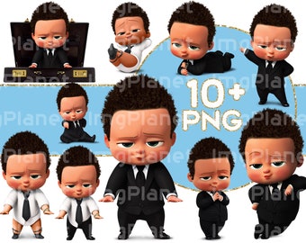 Download African American Boss Baby Svg Etsy